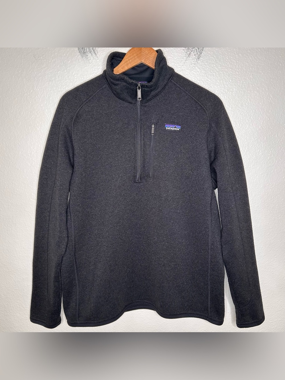 Patagonia Better Sweater 1/4-Zip black large